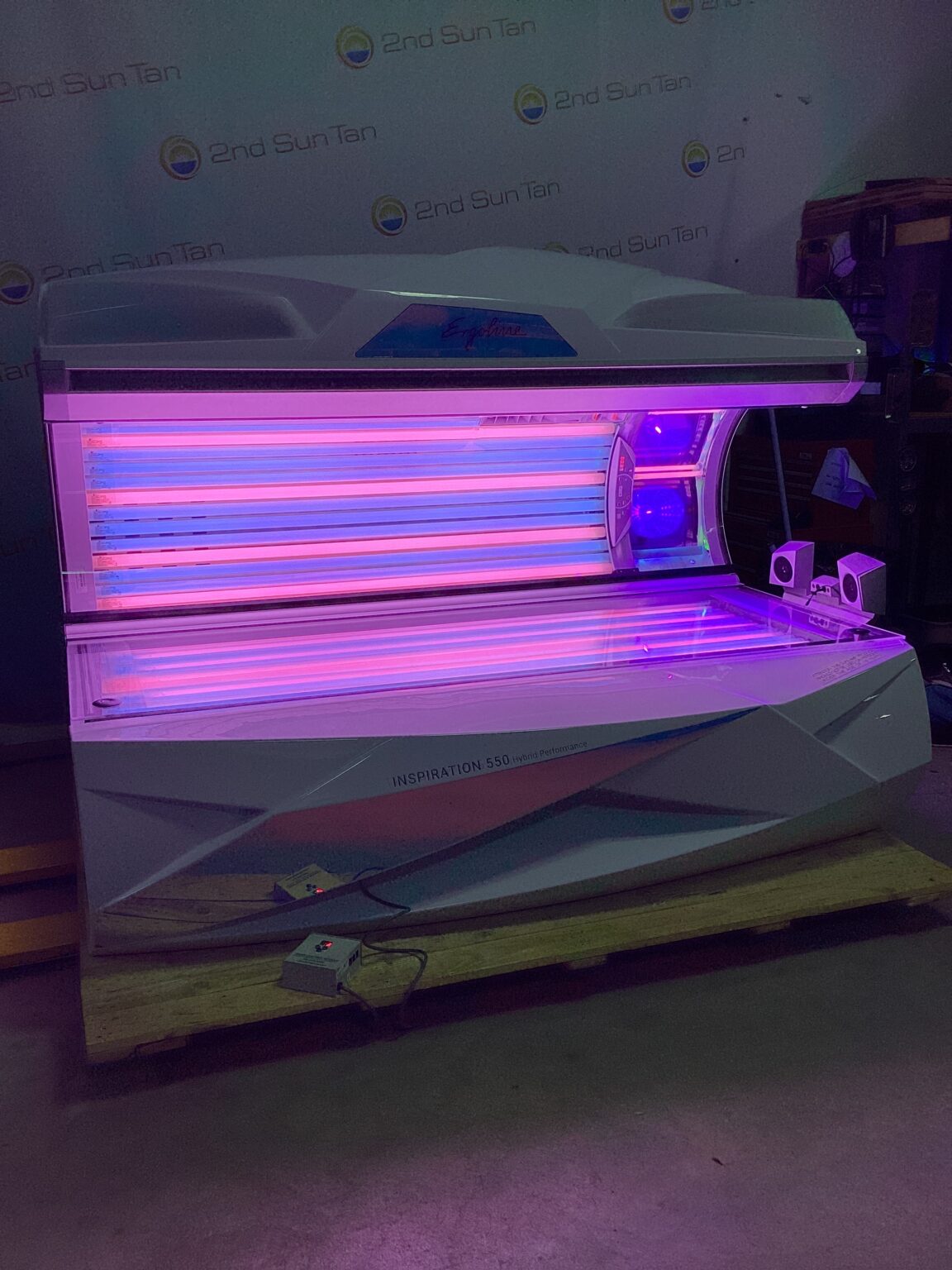 Ergoline Inspiration 550 Hybrid 2ndSunTan